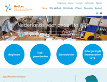 Tablet Screenshot of nedles.nl